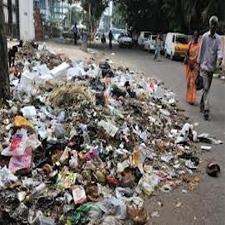 नगर पंचायत में कूडा सडक पर न डालें